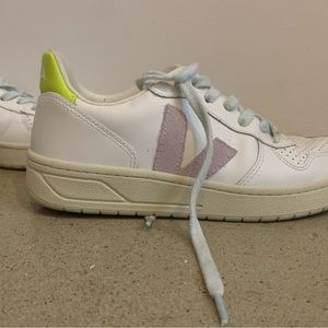 Madewell x Veja Sneakers V-10 Pastel Neon colorblock US 6 EUR 37